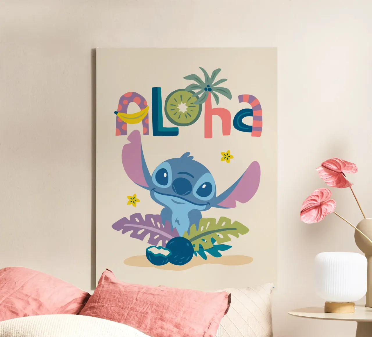 Stitch aloha Leinwand von Stitch