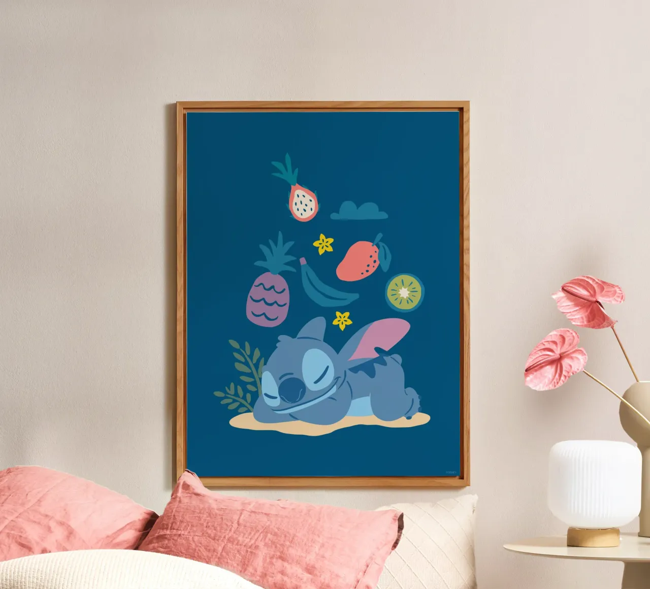 Stitch - sweet dreams Forex-Platte von Stitch