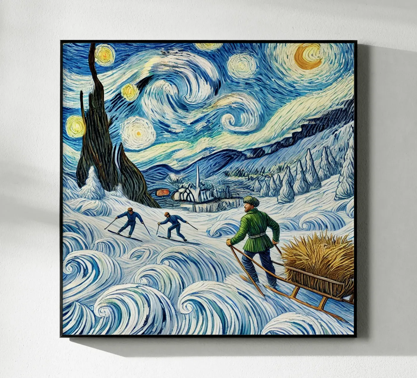 Hey Hey Hay plexiglass da Vintage Van Gogh