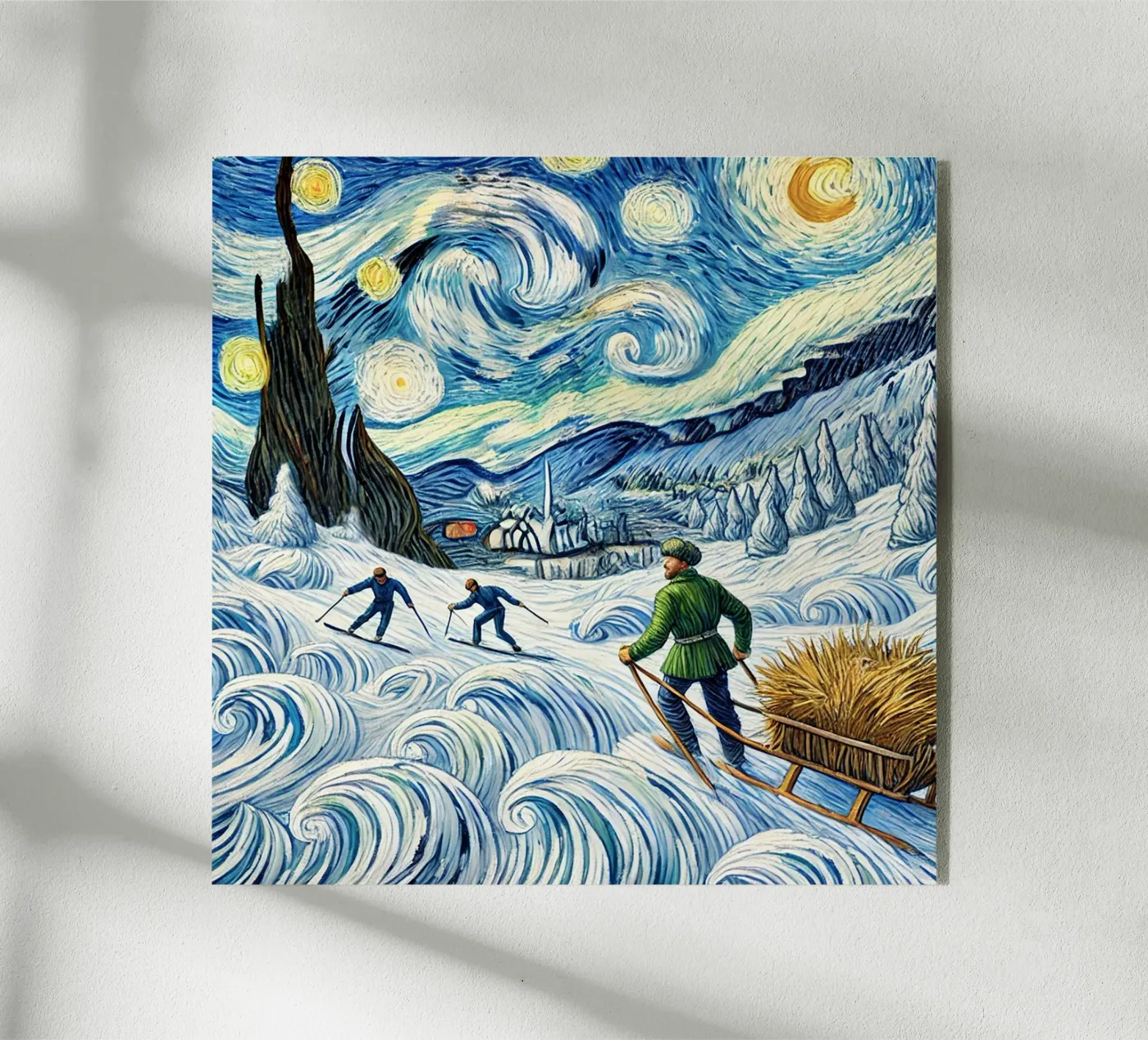 Hey Hey Hay plexiglass da Vintage Van Gogh