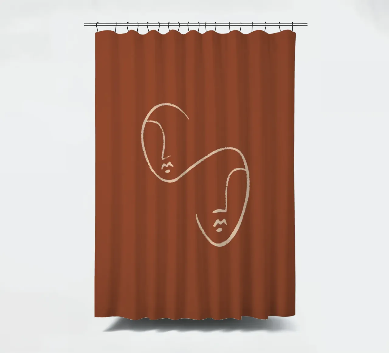 Calm Line No 10 tenda da doccia da treechild