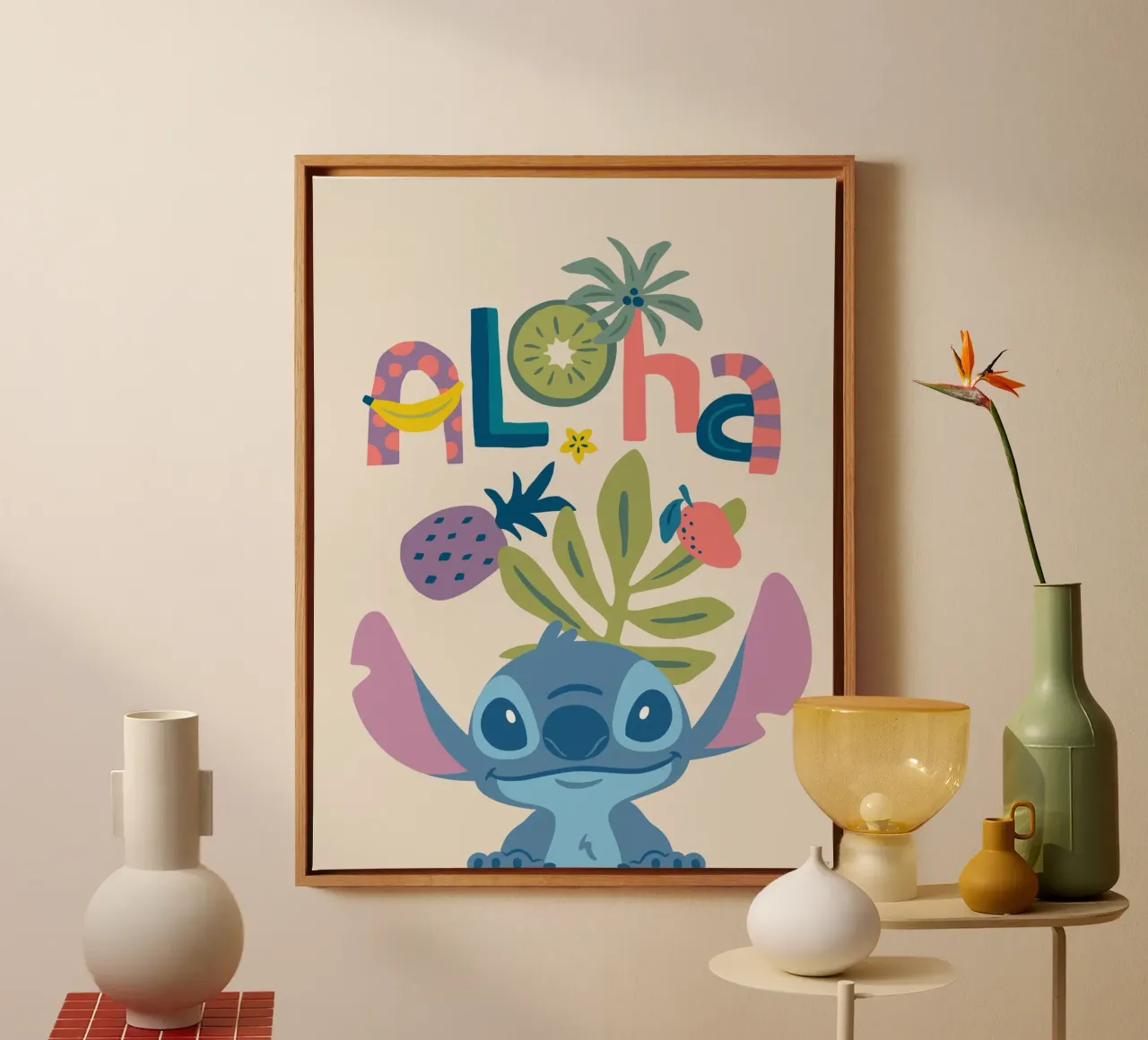 Stitch aloha II canvas by Stitch