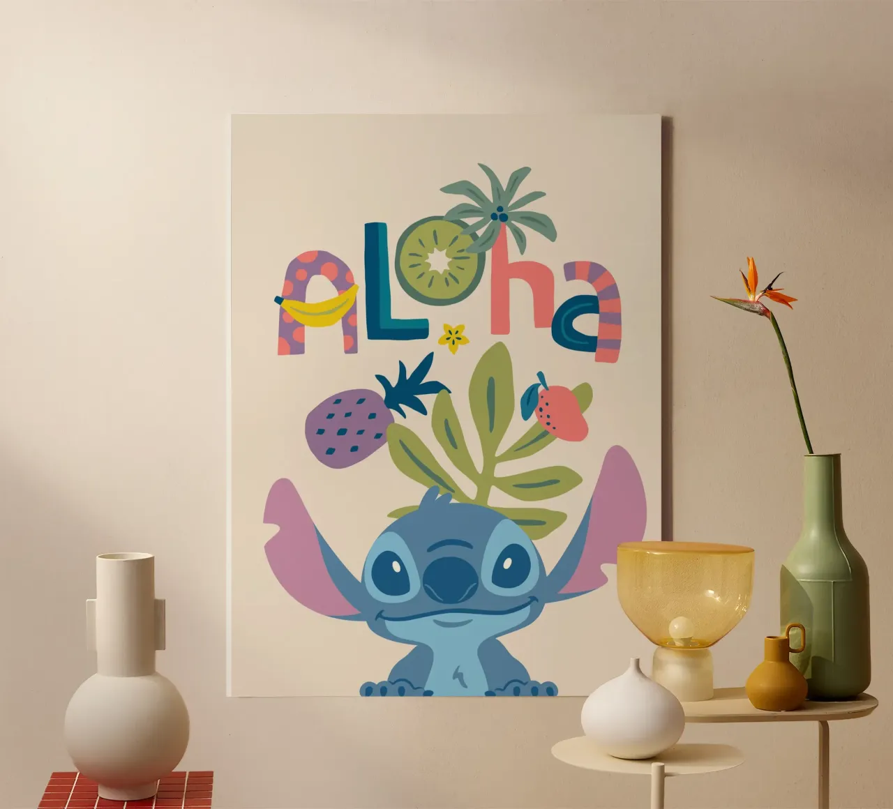 Stitch aloha II canvas by Stitch