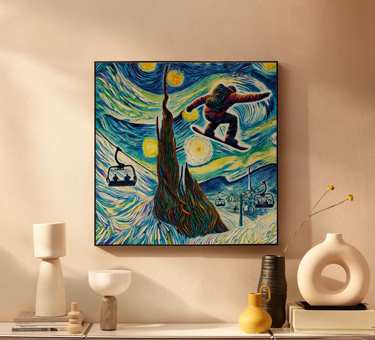Jump The Bubble plexiglass da Vintage Van Gogh