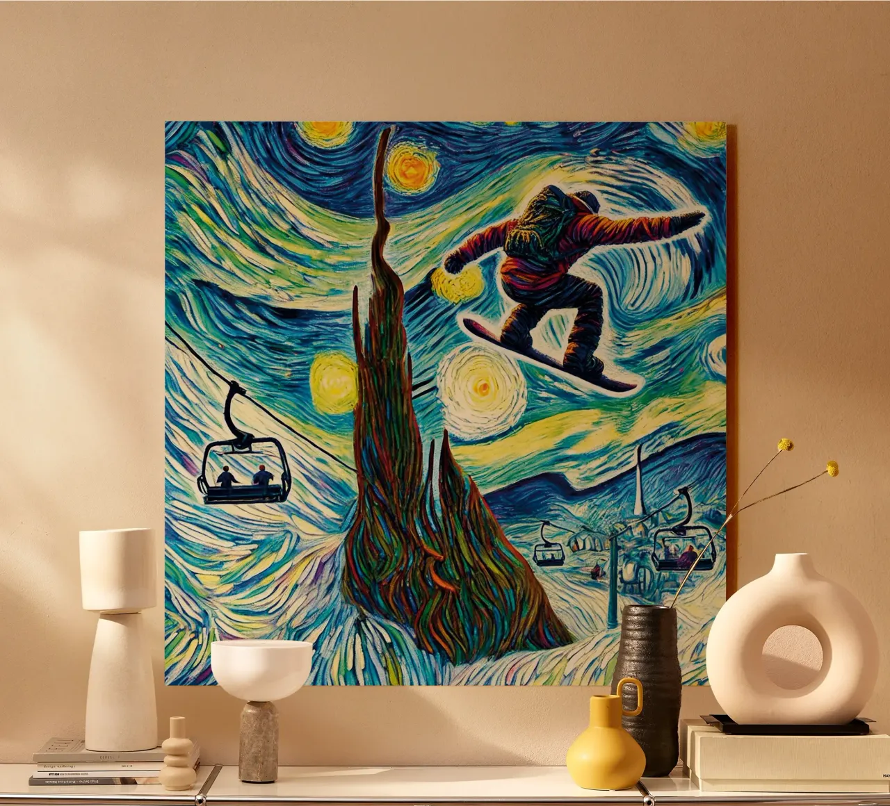 Jump The Bubble plexiglass da Vintage Van Gogh