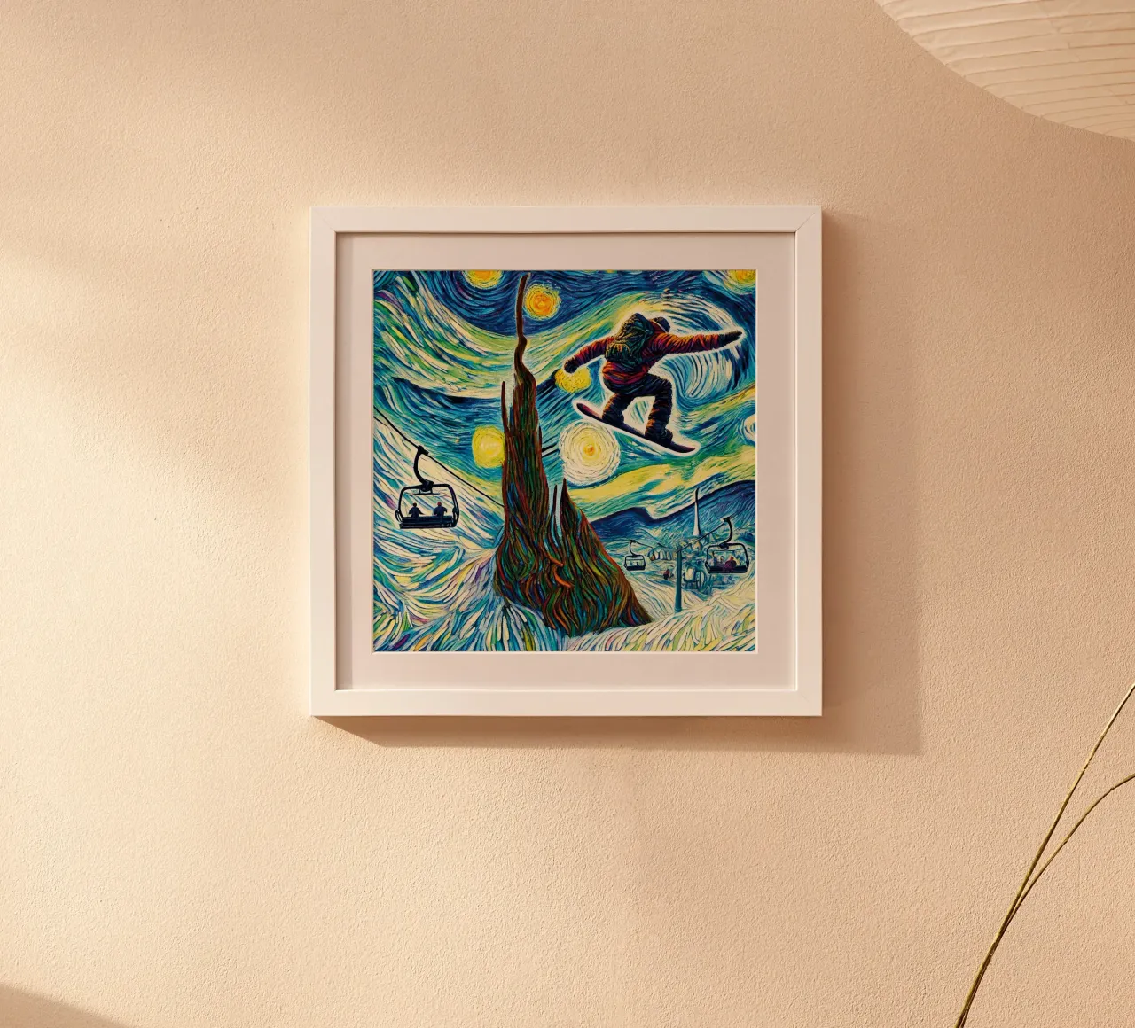 Jump The Bubble poster da Vintage Van Gogh