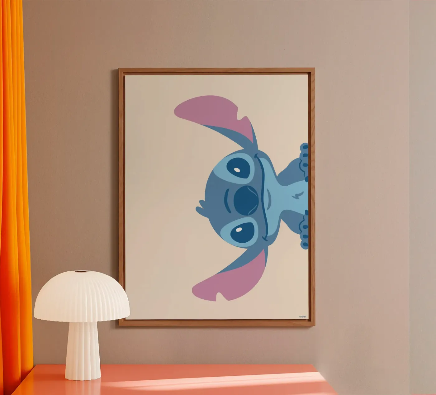 Hello Stitch II Forex-Platte von Stitch