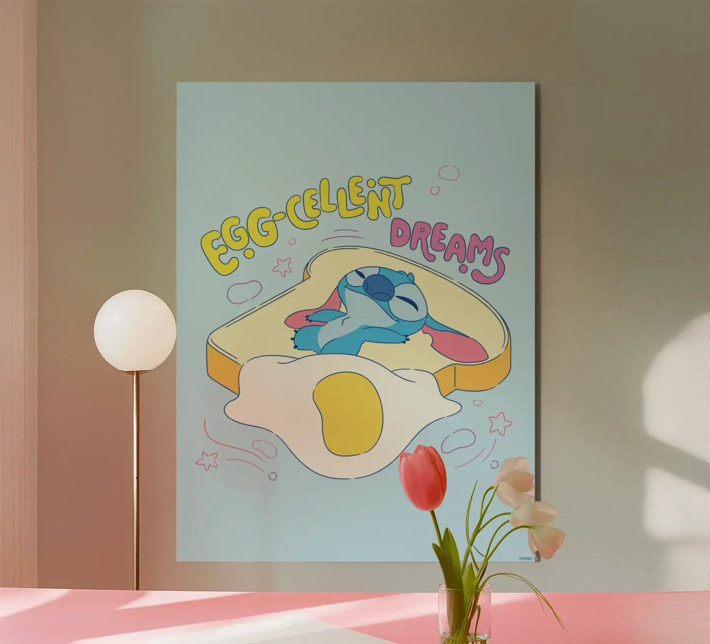 Stitch - egg-cellent Alu-Dibond von Stitch