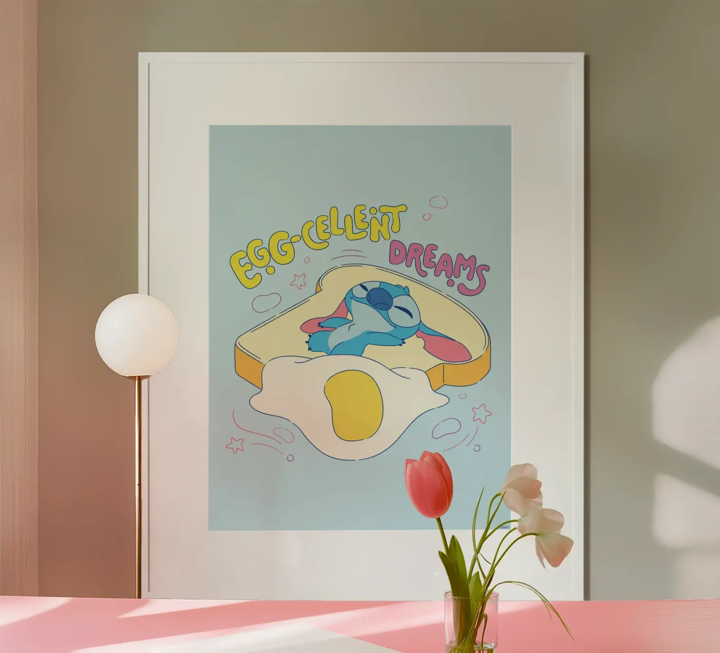 Stitch - egg-cellent poster de Stitch