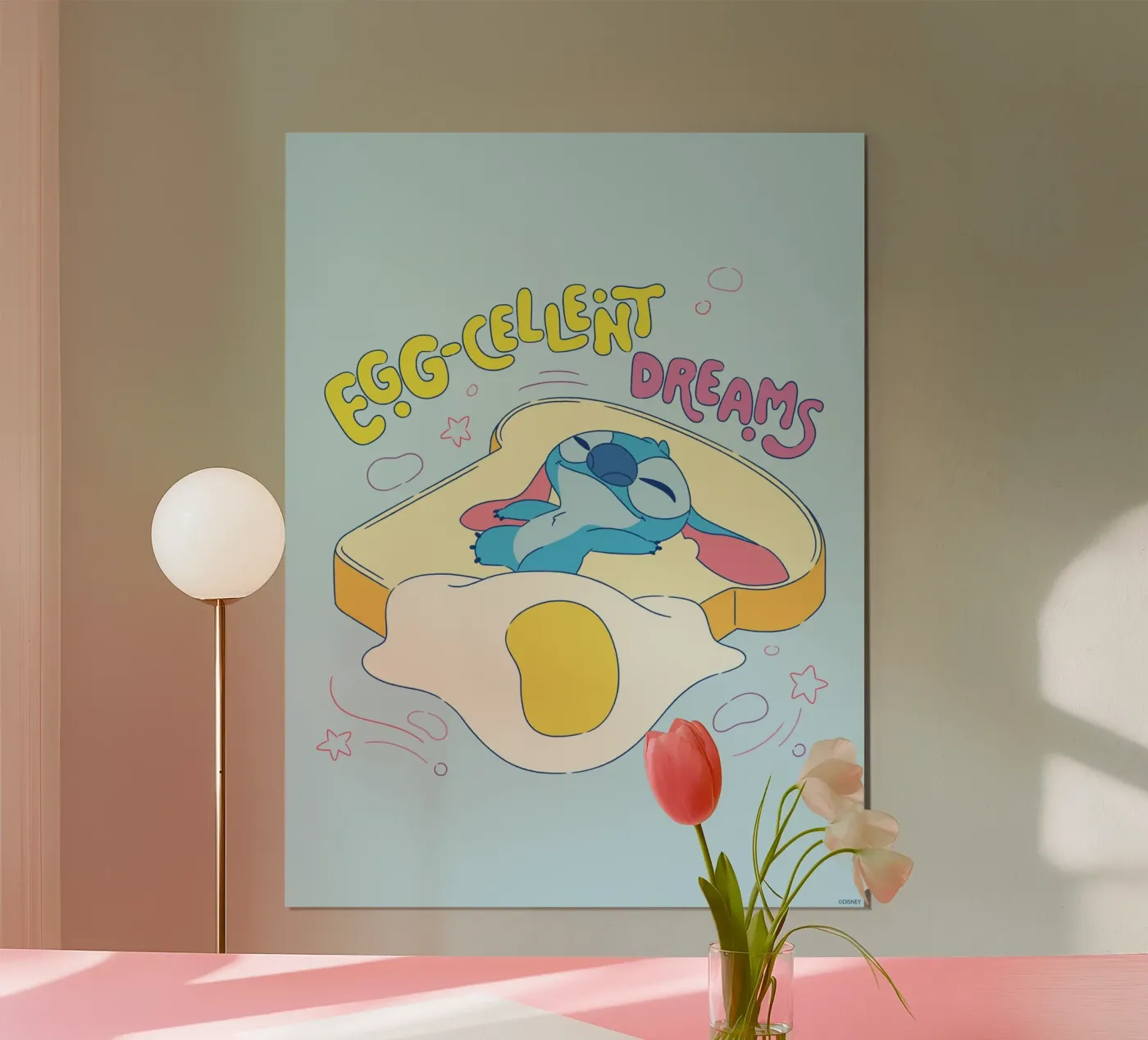 Stitch - egg-cellent poster de Stitch