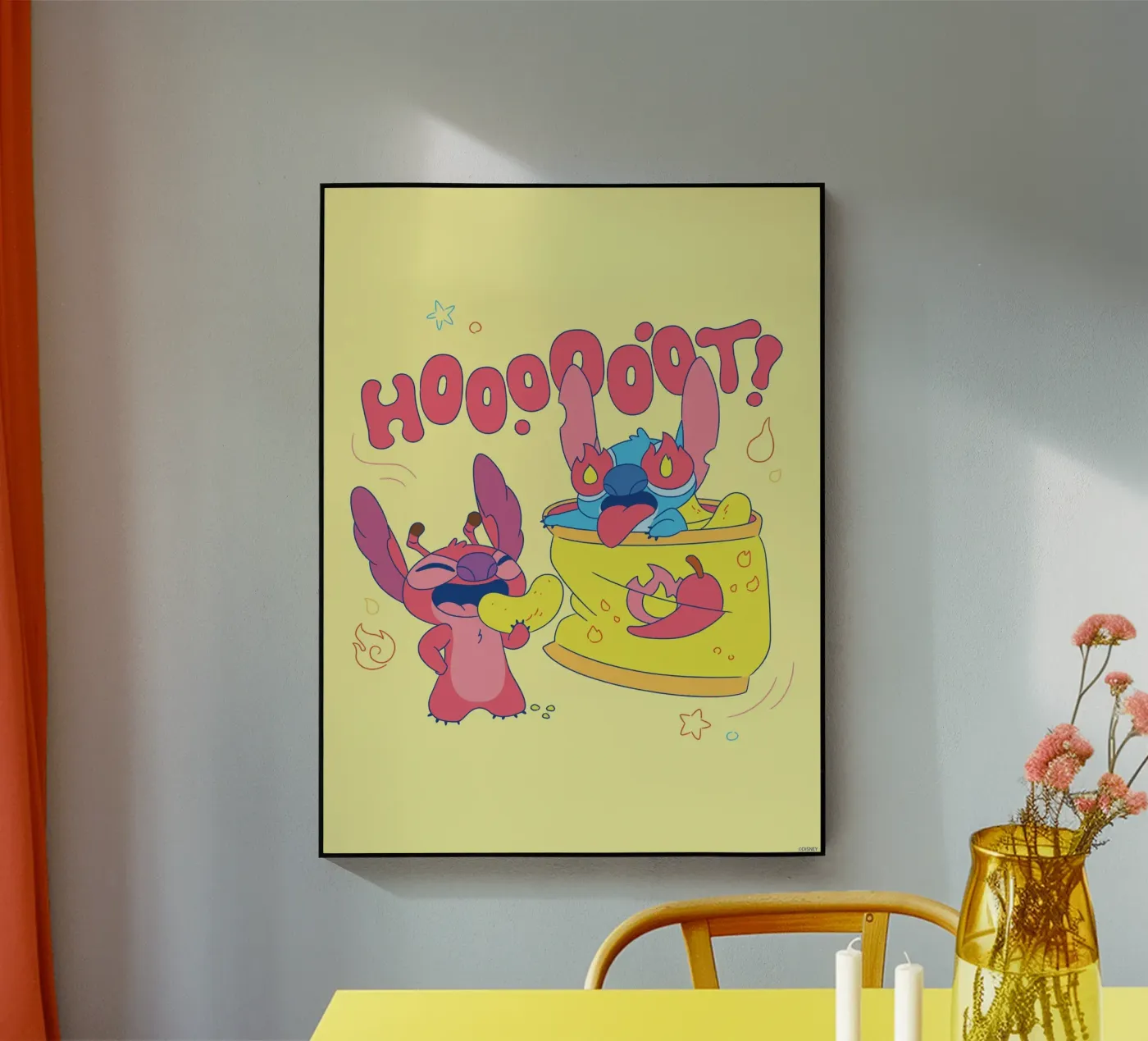 Stitch - HOOOOOT plexiglass da Stitch