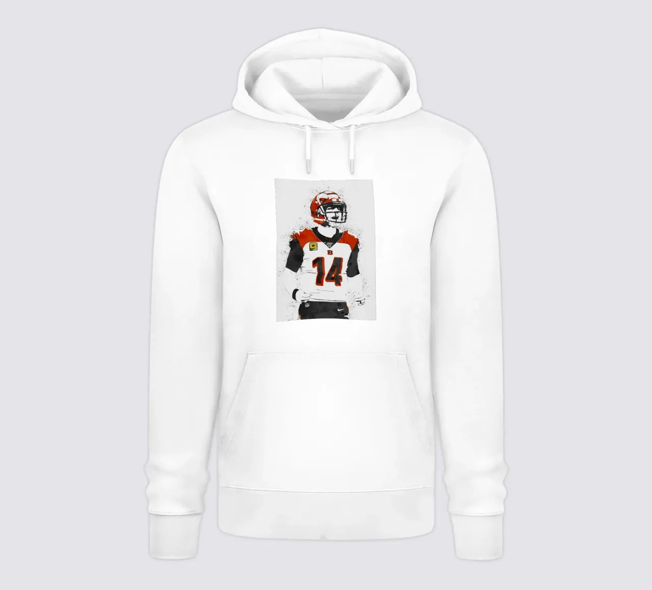 Andy Dalton Cincinnati Bengals felpa con cappuccio da tenten