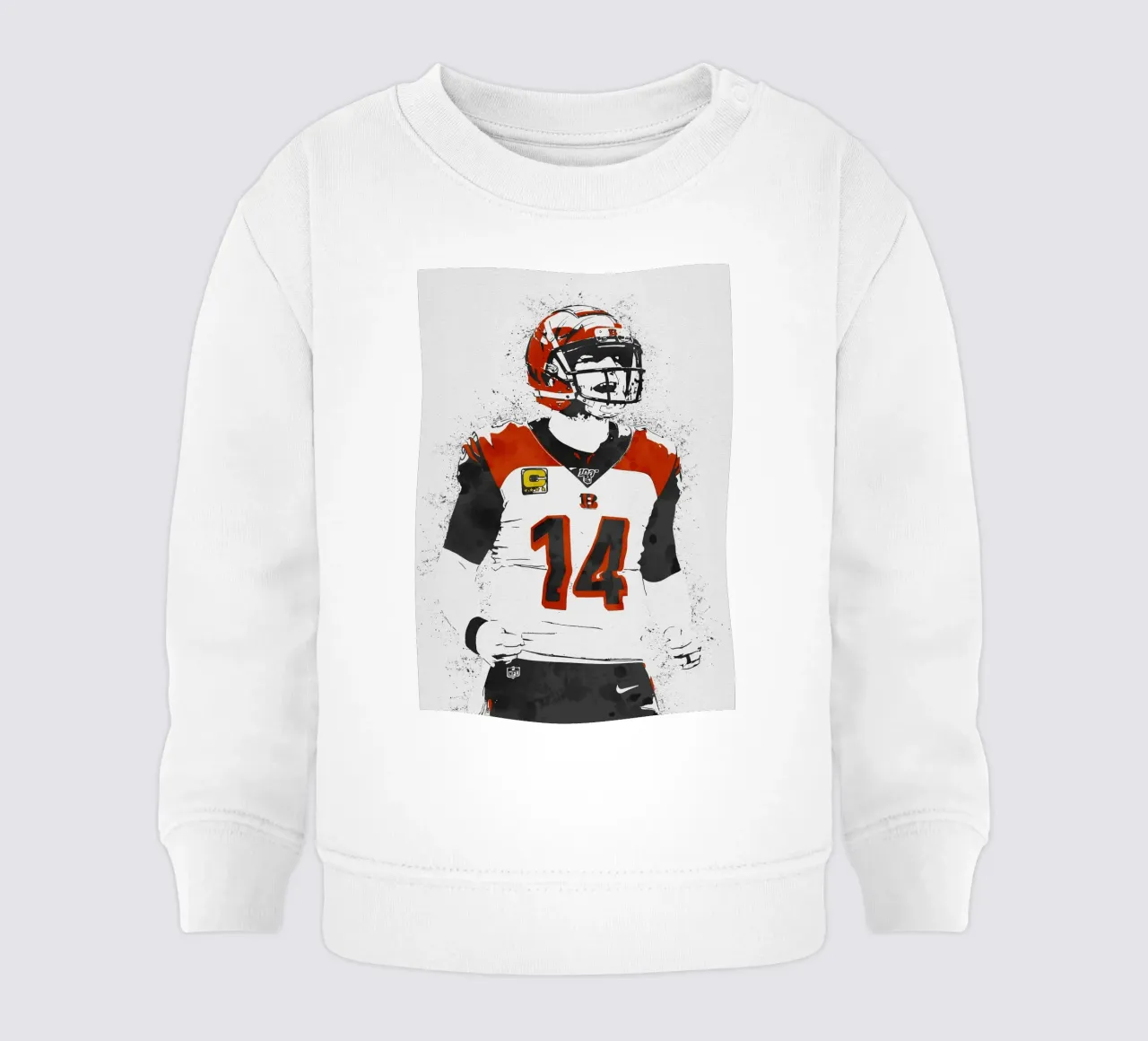 Andy Dalton Cincinnati Bengals felpa neonato da tenten