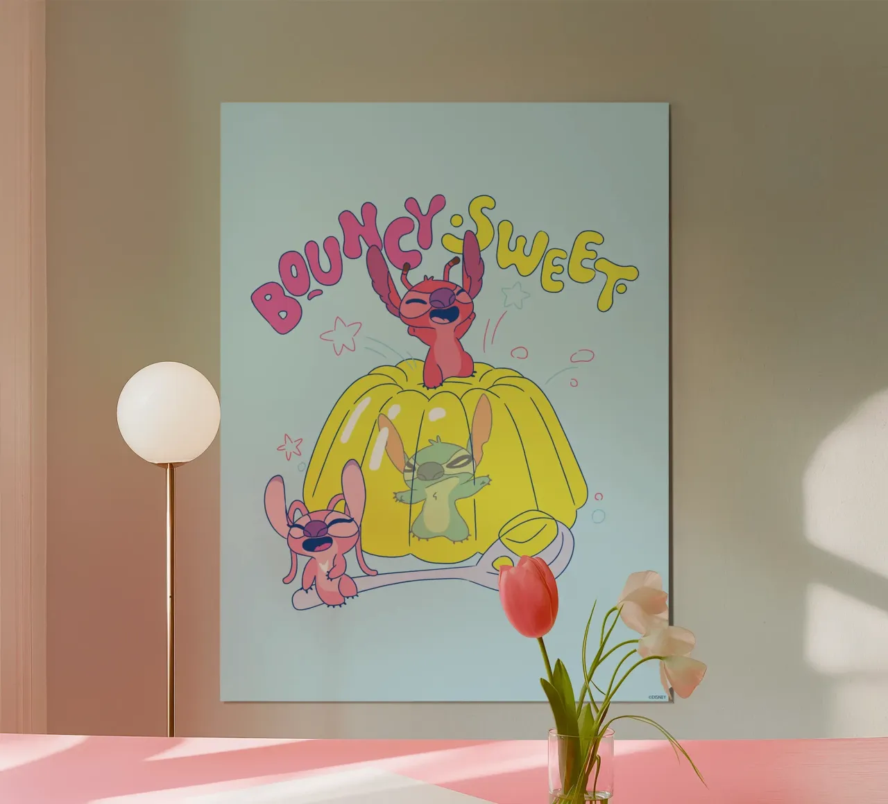 Stitch - Bouncy sweet poster by Stitch