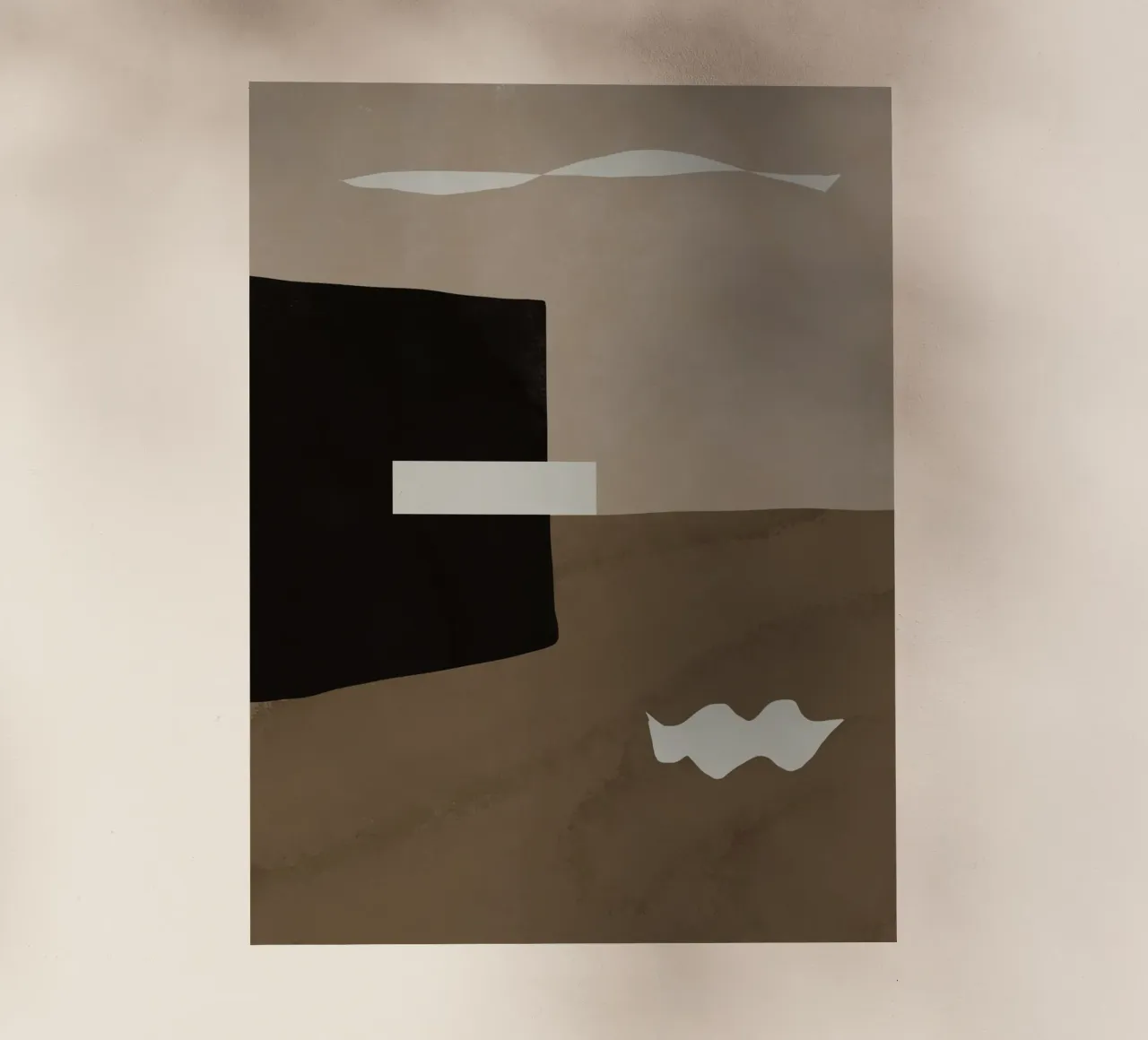 Ispo minimal neutral abstract pellicola backlit da Little Dean