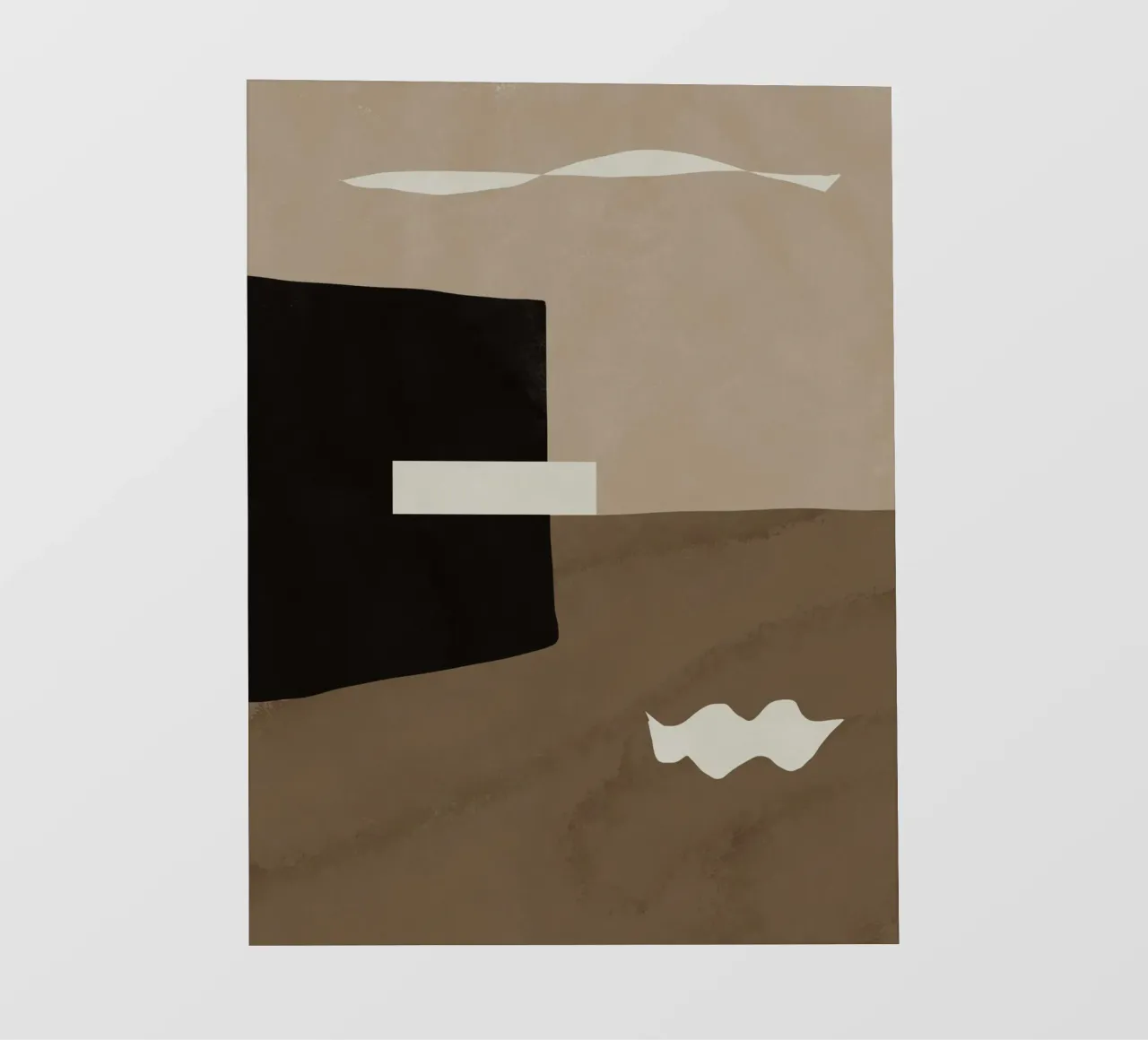 Inspo minimal neutral abstract lámina retroiluminada de Little Dean