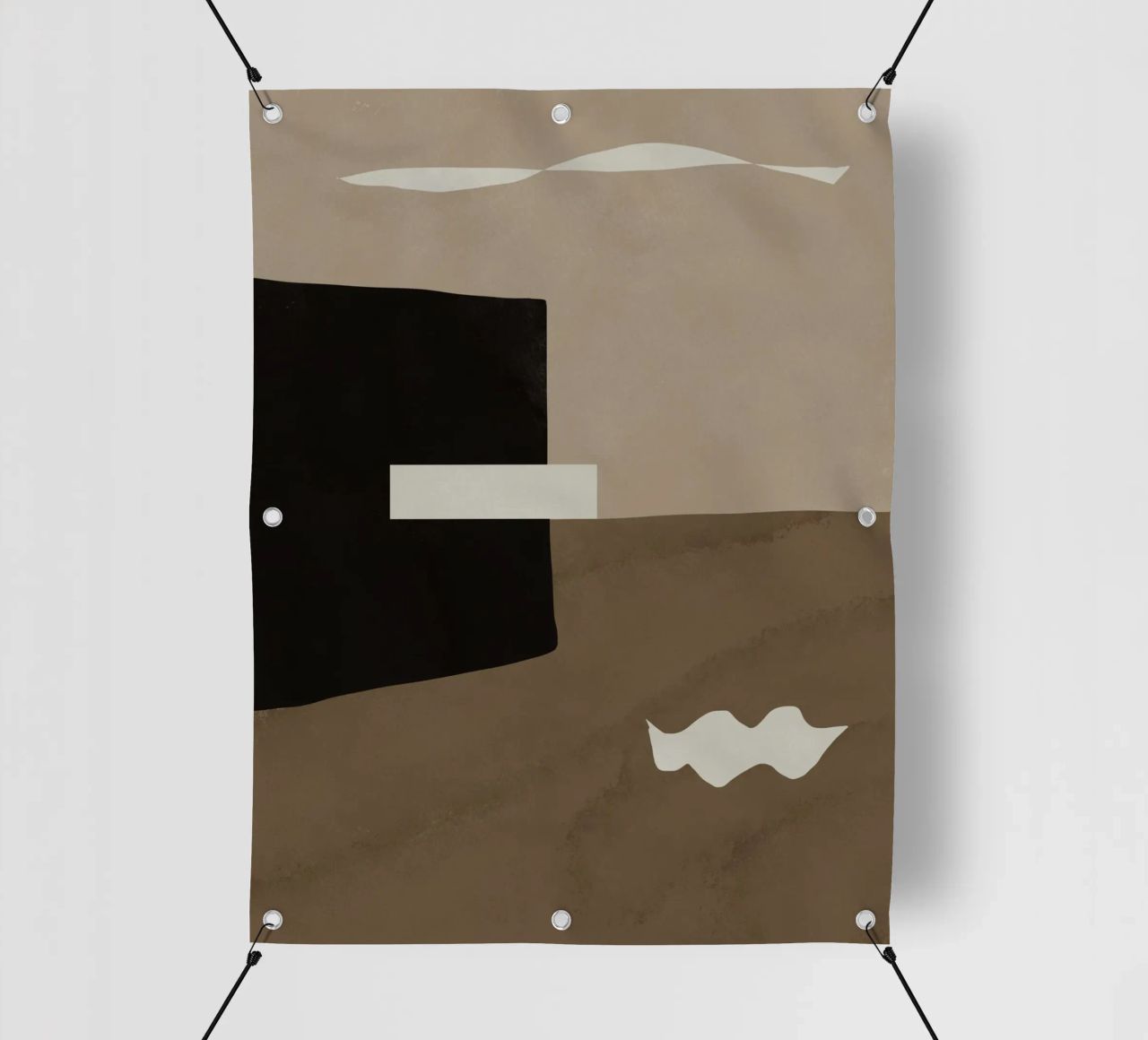 Ispo minimal neutral abstract telo in pvc da Little Dean