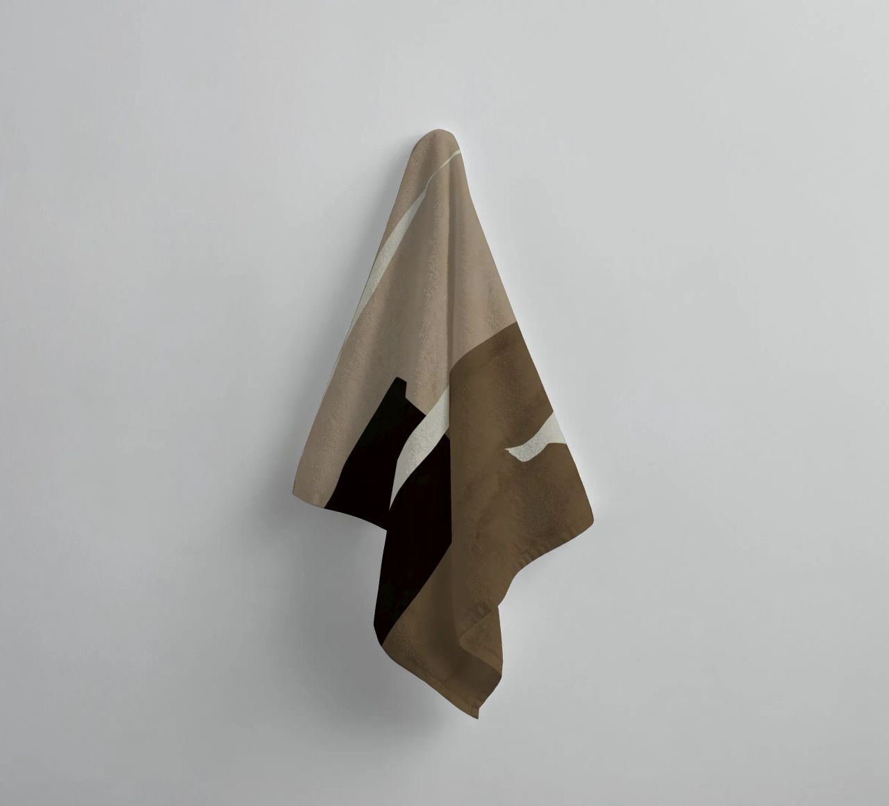 Ispo minimal neutral abstract asciugamano da bagno da Little Dean