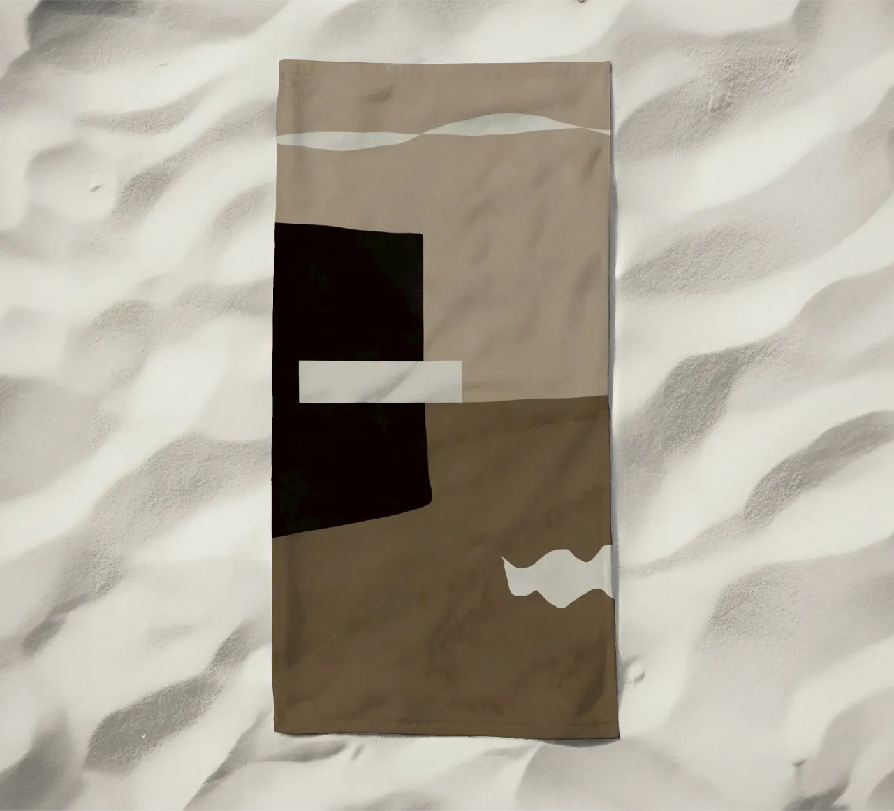 Ispo minimal neutral abstract telo mare da Little Dean