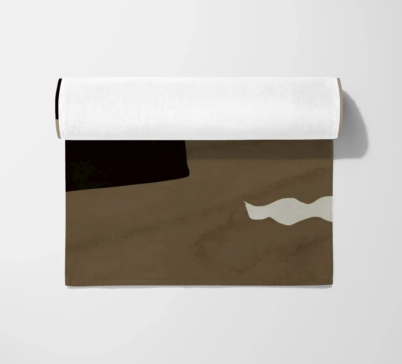 Ispo minimal neutral abstract telo mare da Little Dean