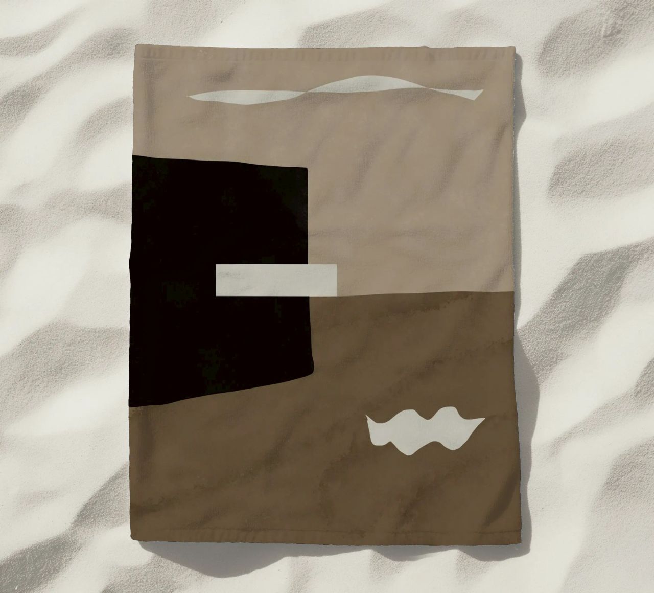Ispo minimal neutral abstract telo mare da Little Dean