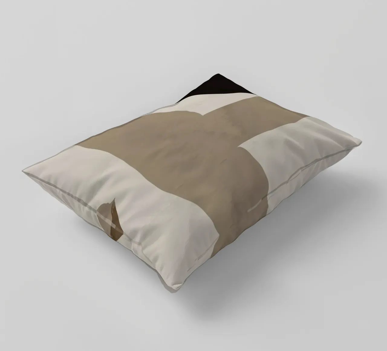 Inspo minimal neutral abstract 02 cuscino da Little Dean