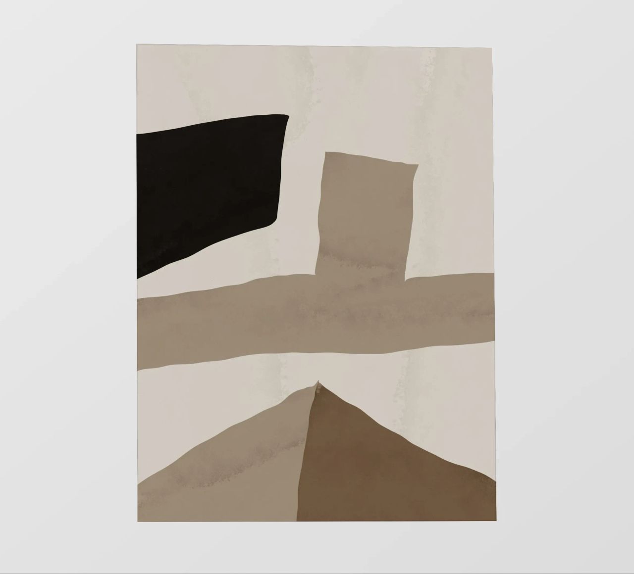 Inspo minimal neutral abstract 02 telo in pvc da Little Dean