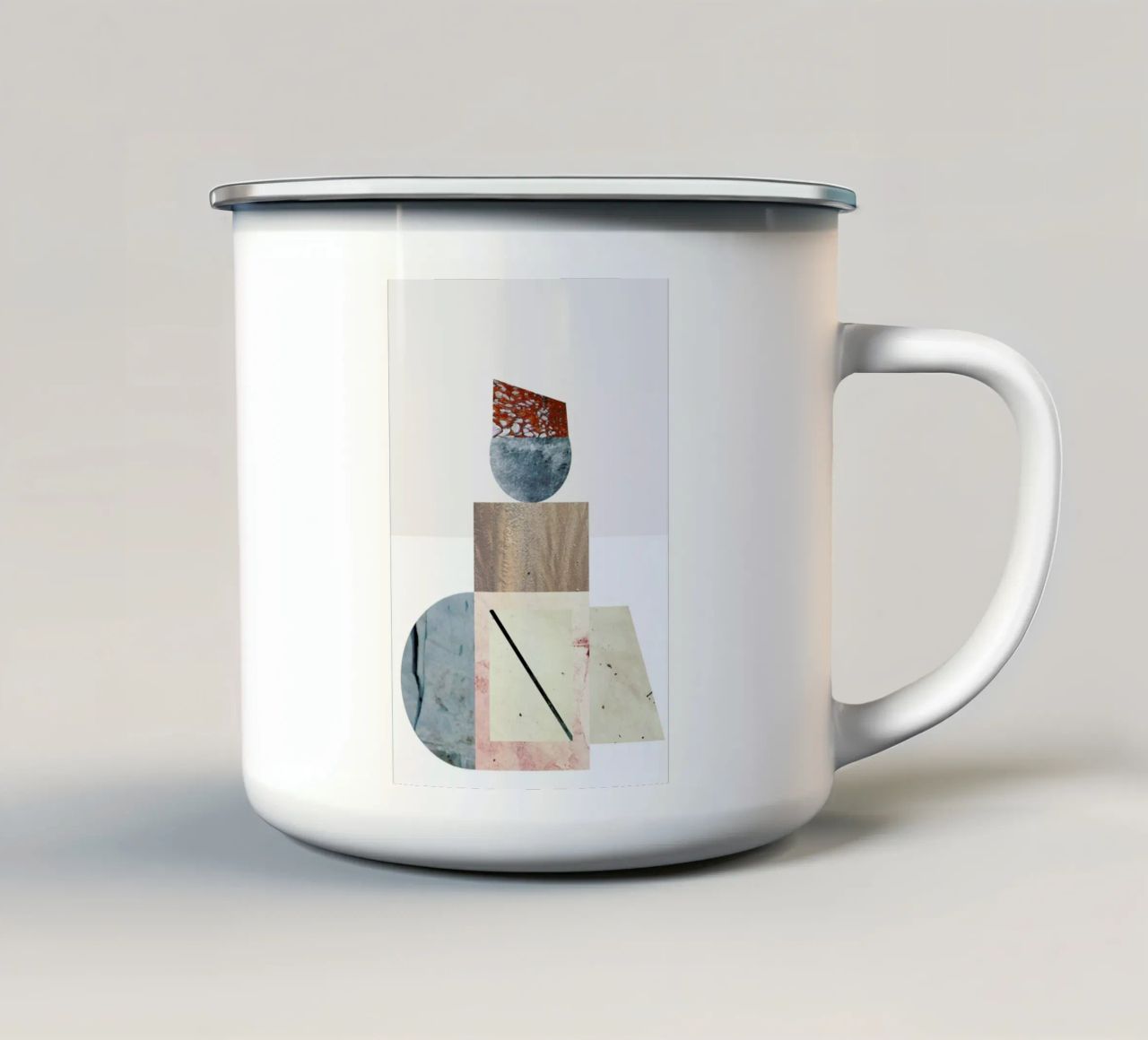 Iva 04 tazza in smalto da The Home Office Studio
