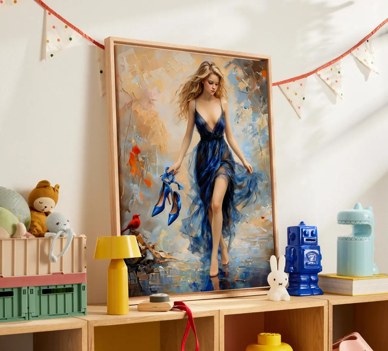 Whisper of the dawn canvas by ZARAH