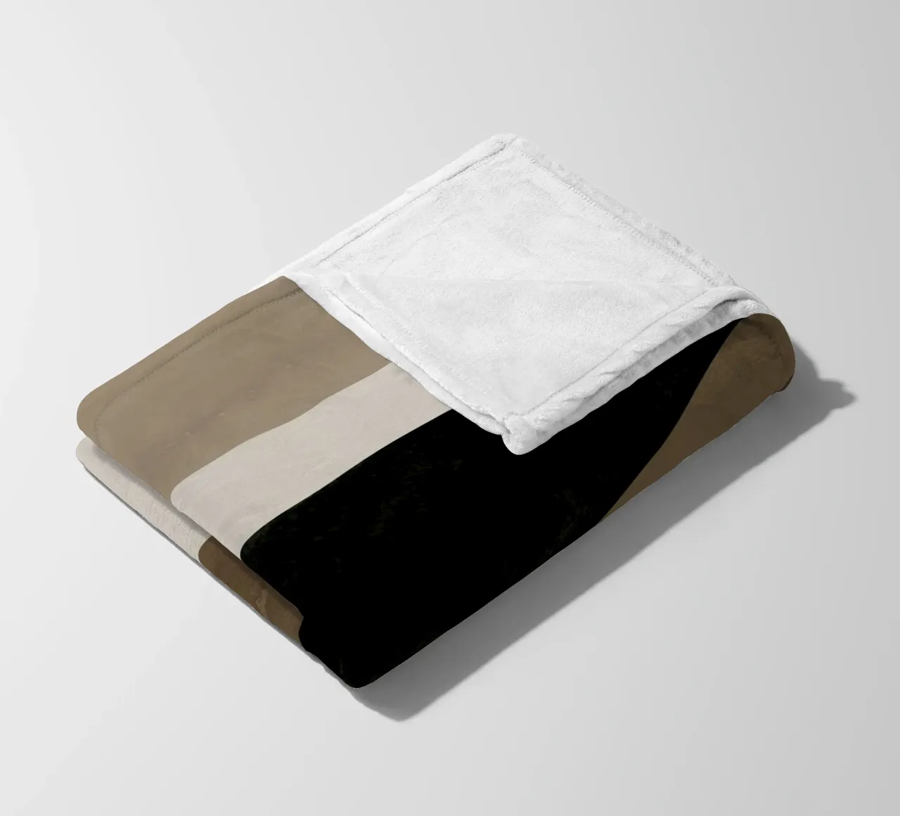 Ispo minimal neutral abstract 03 coperta in pile da Little Dean
