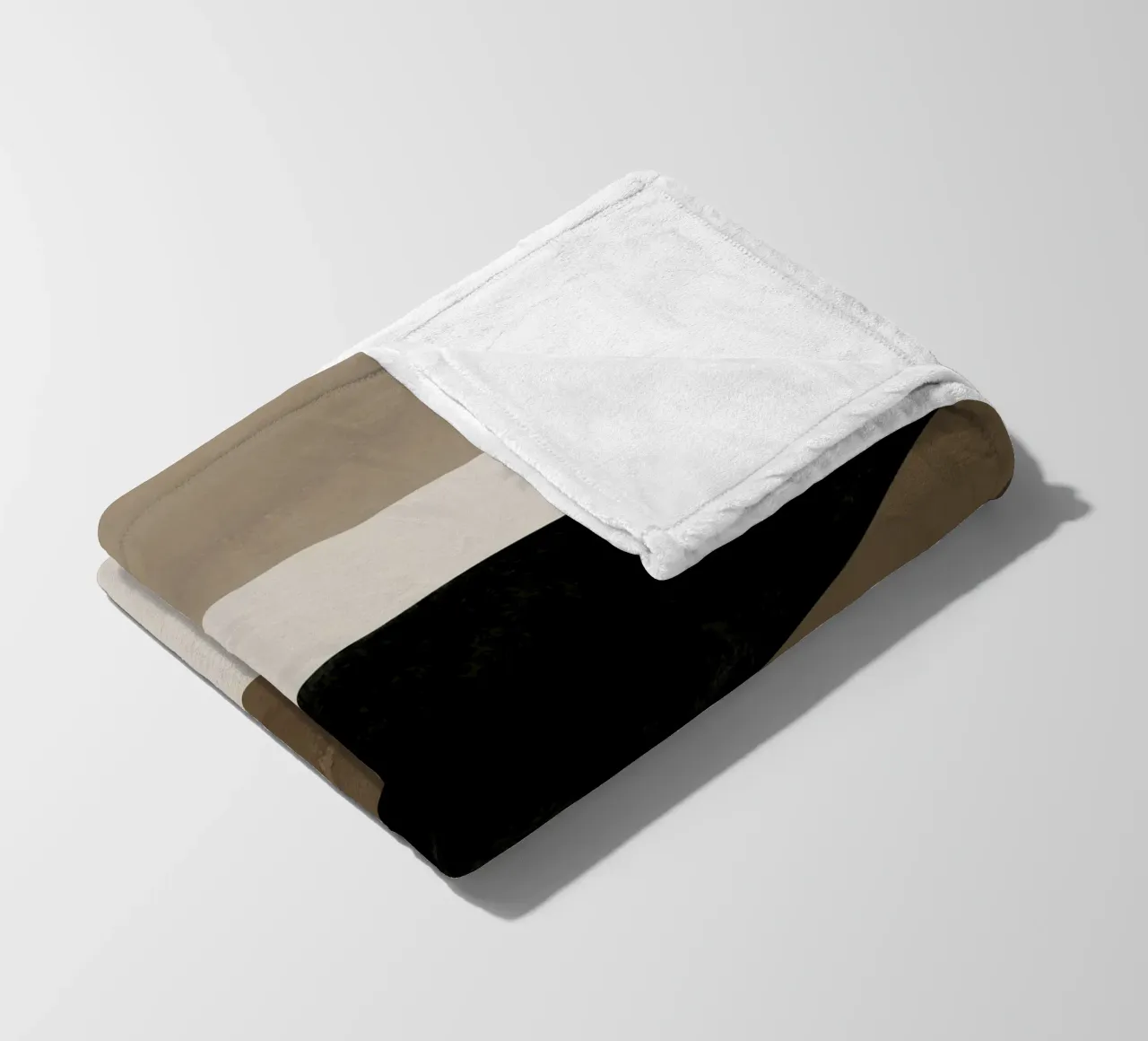 Ispo minimal neutral abstract 03 coperta in pile da Little Dean