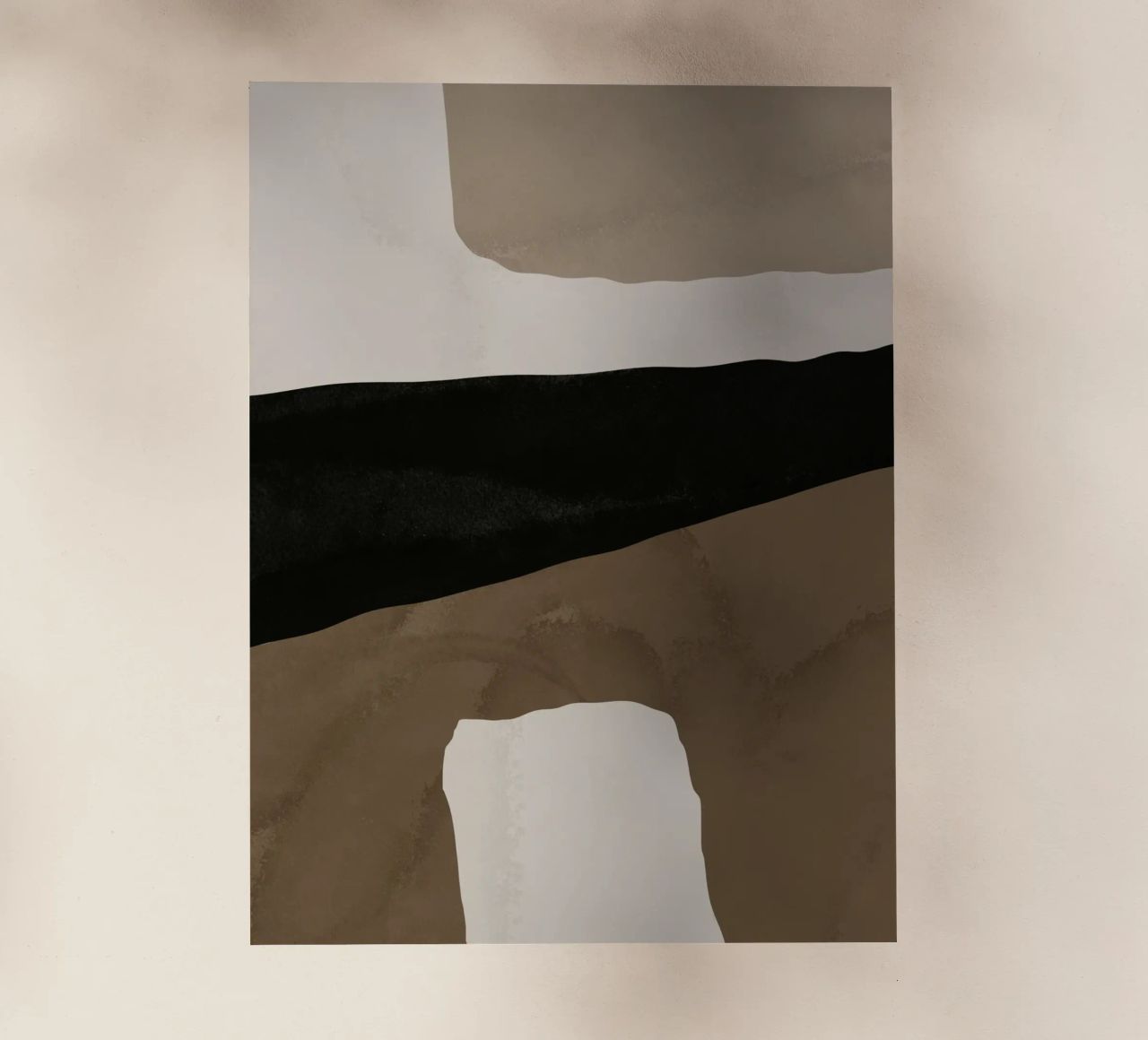 Ispo minimal neutral abstract 03 pellicola backlit da Little Dean