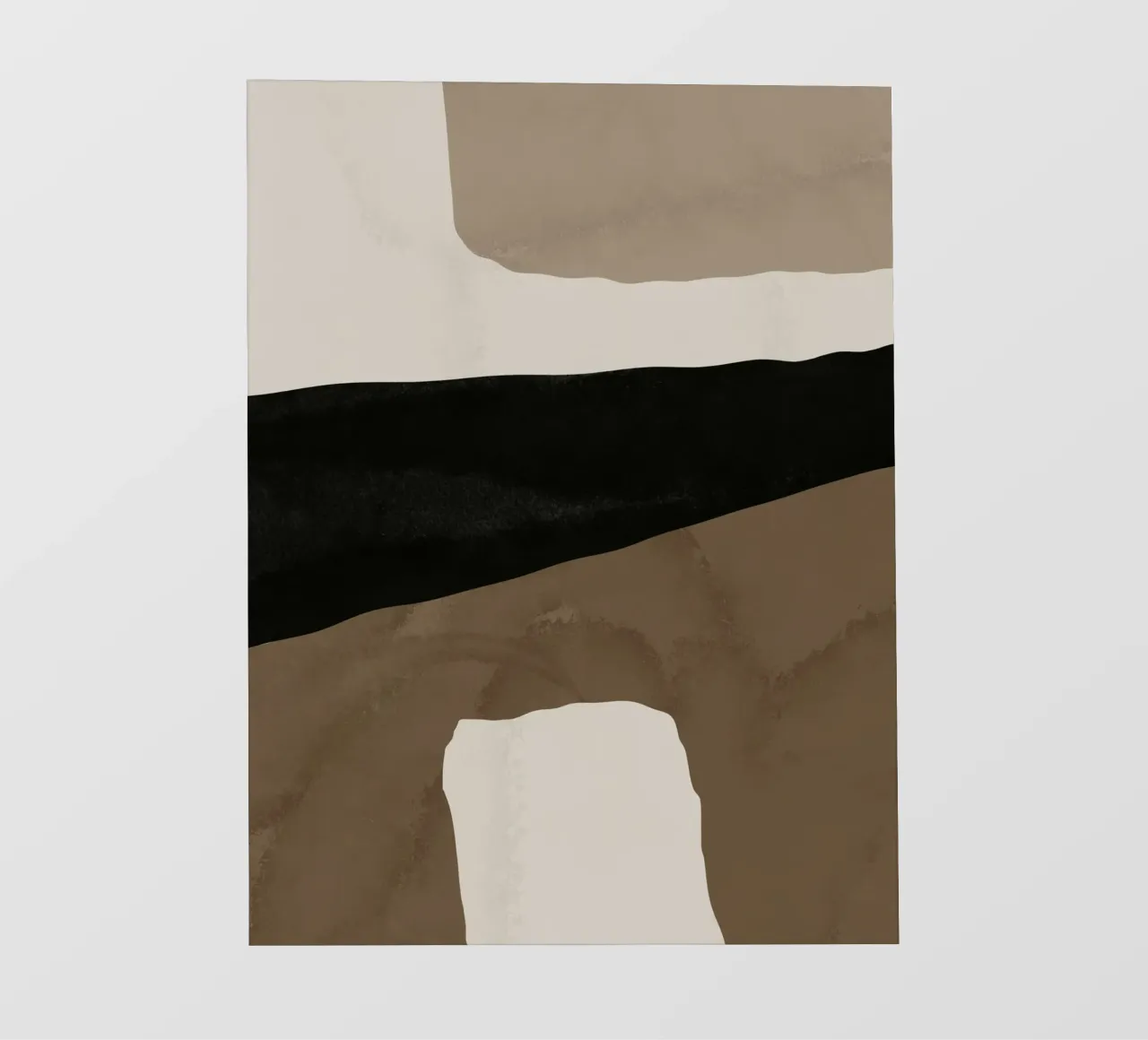 Ispo minimal neutral abstract 03 telo in pvc da Little Dean