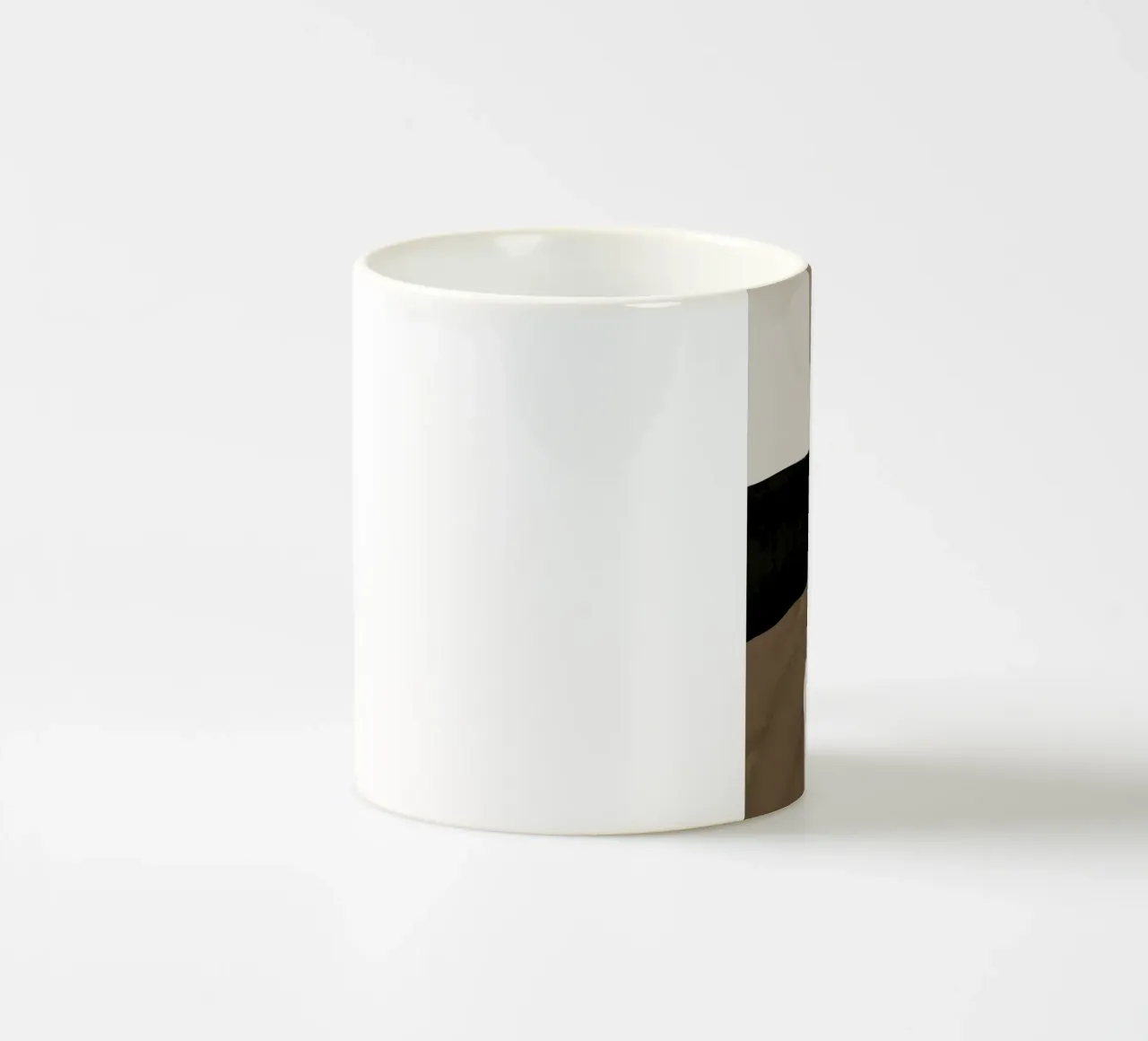 Inspo minimal neutral abstrakt 03 Keramik Tasse von Little Dean