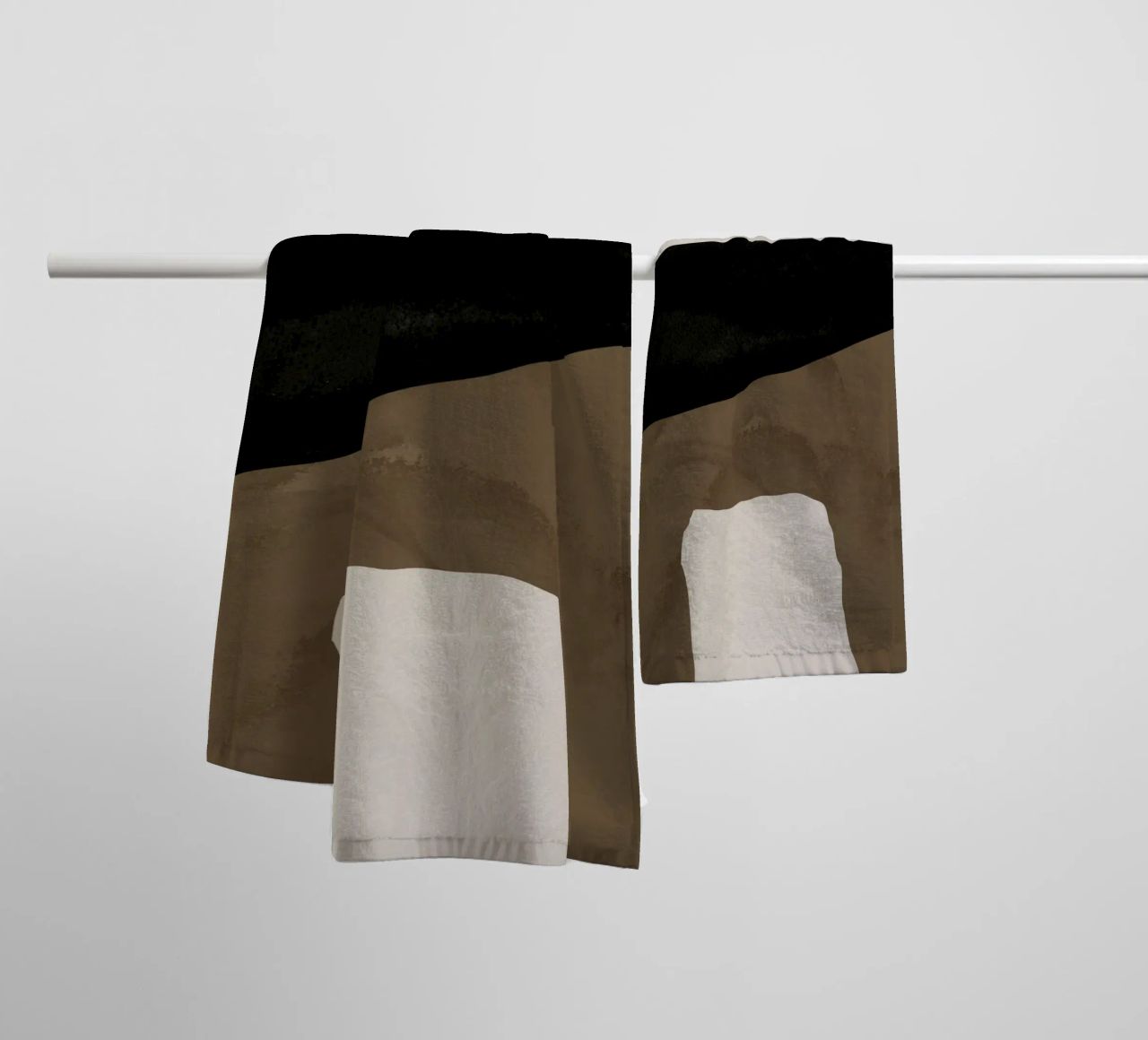 Ispo minimal neutral abstract 03 asciugamano da bagno da Little Dean