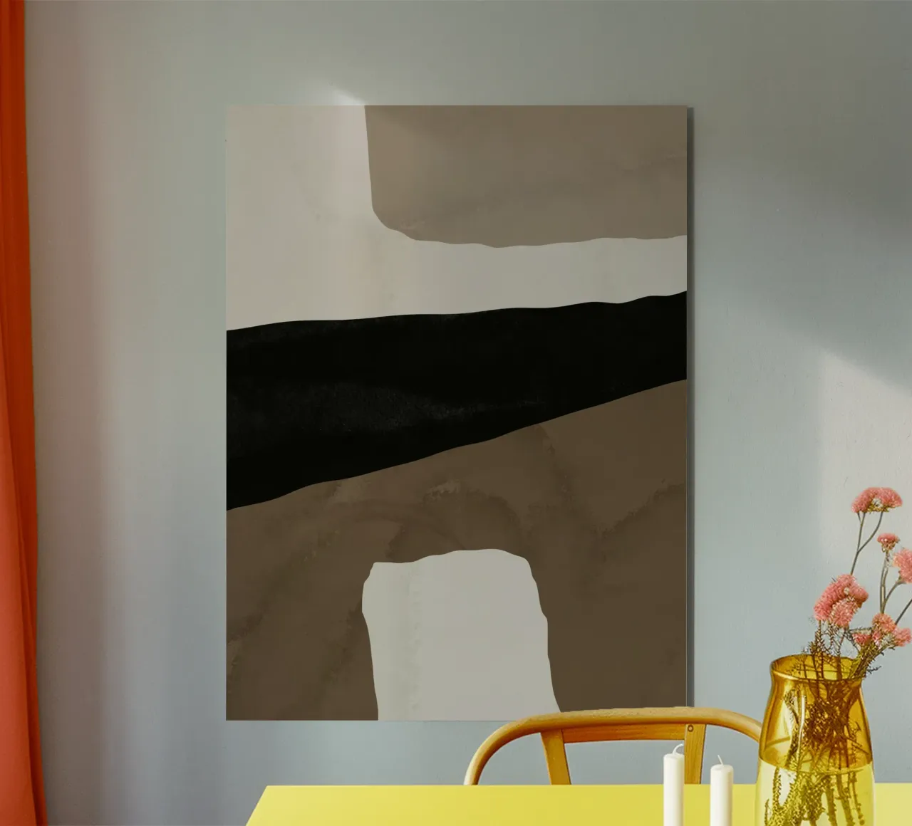 Ispo minimal neutral abstract 03 pannello forex da Little Dean