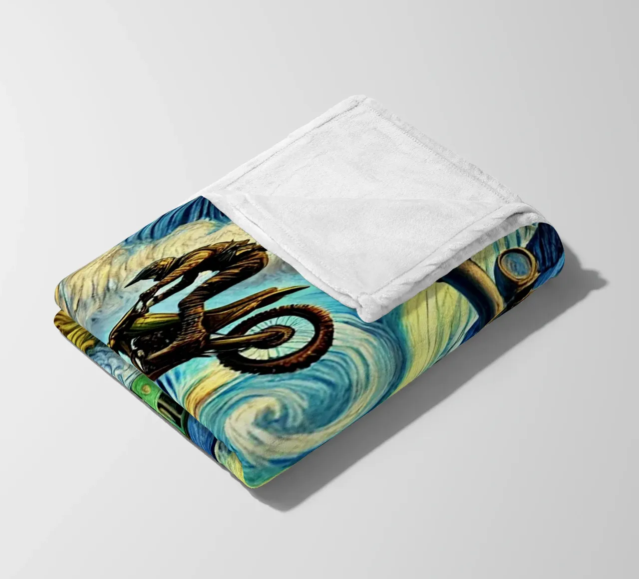 Retro Steampunk coperta in pile da Vintage Van Gogh