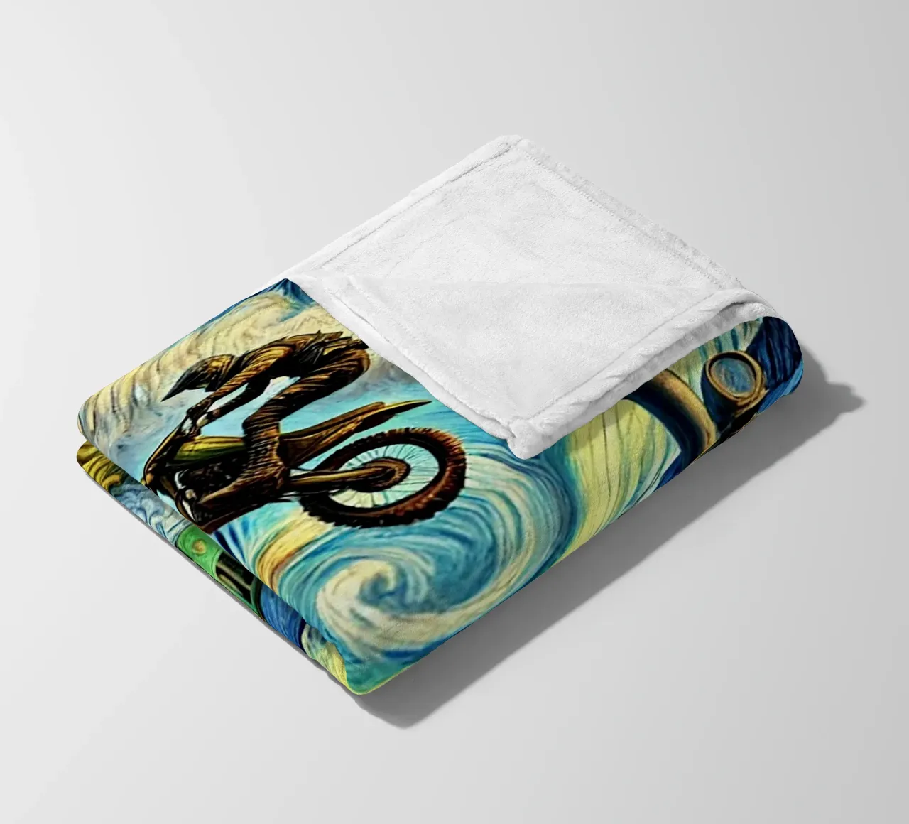Retro Steampunk coperta in pile da Vintage Van Gogh