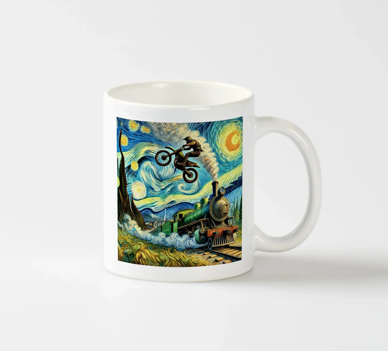 Retro Steampunk tazza in ceramica da Vintage Van Gogh