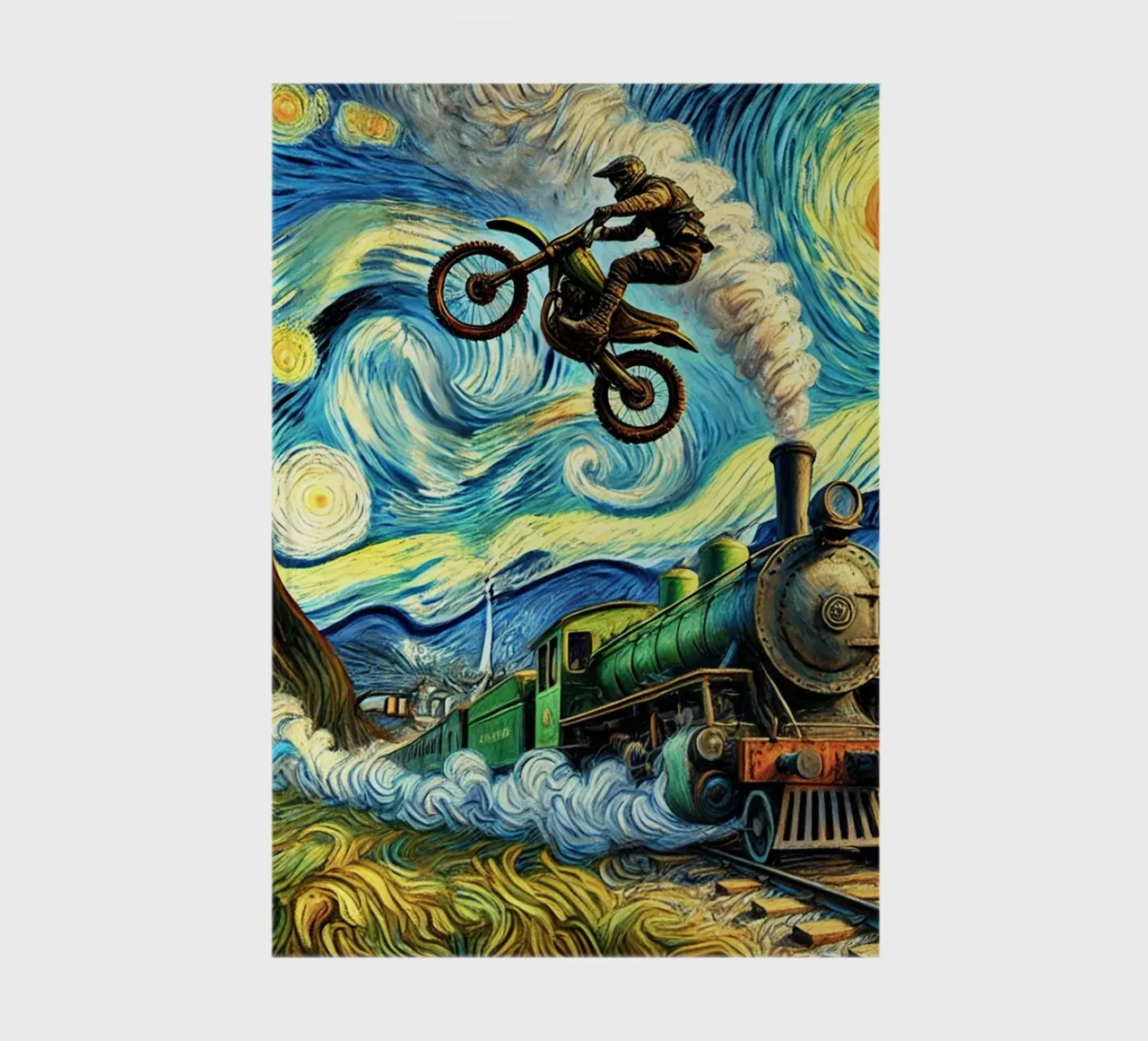 Retro Steampunk notebook by Vintage Van Gogh