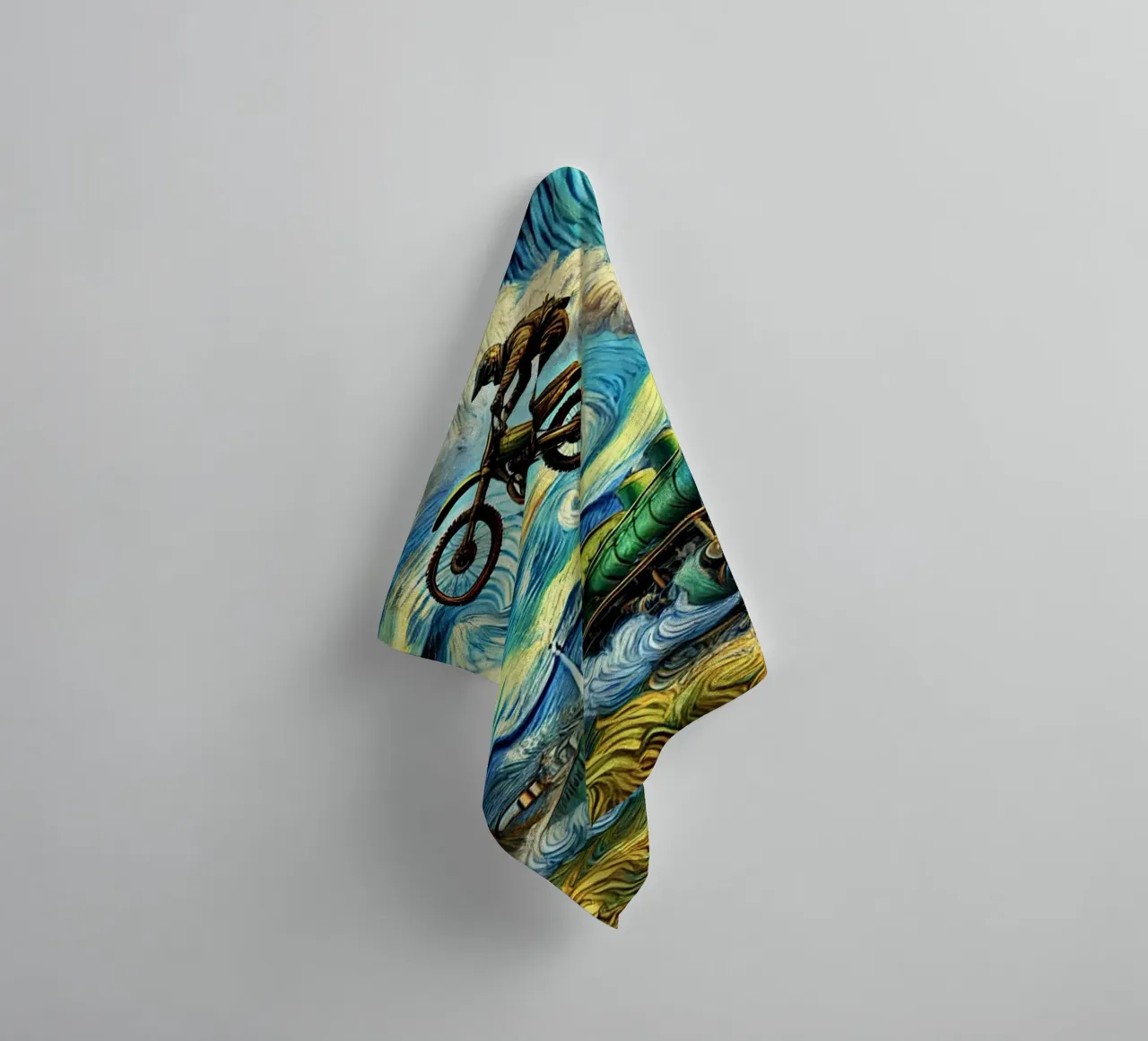 Retro Steampunk asciugamano da bagno da Vintage Van Gogh