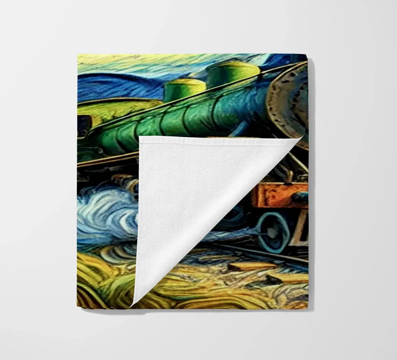 Retro Steampunk telo mare da Vintage Van Gogh