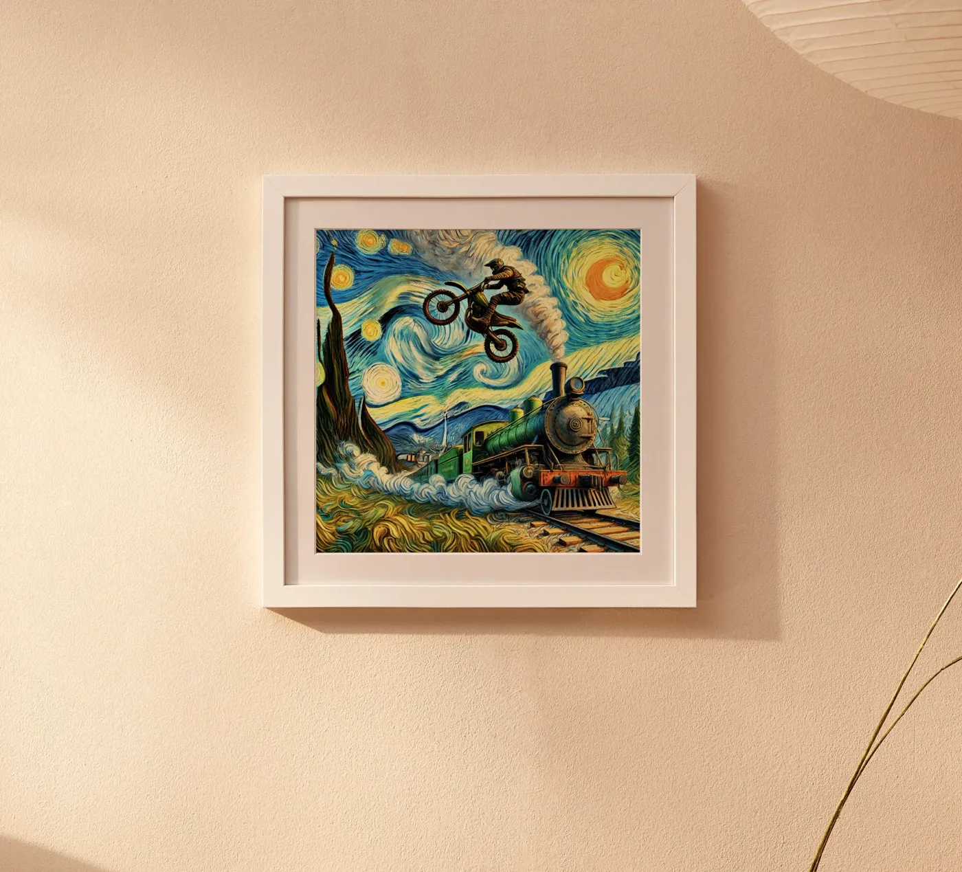 Retro Steampunk poster da Vintage Van Gogh