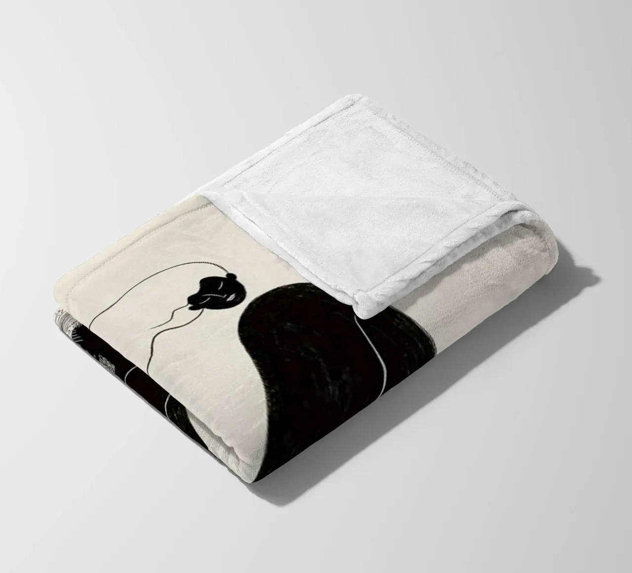 At One with Nature II coperta in pile da Graphite