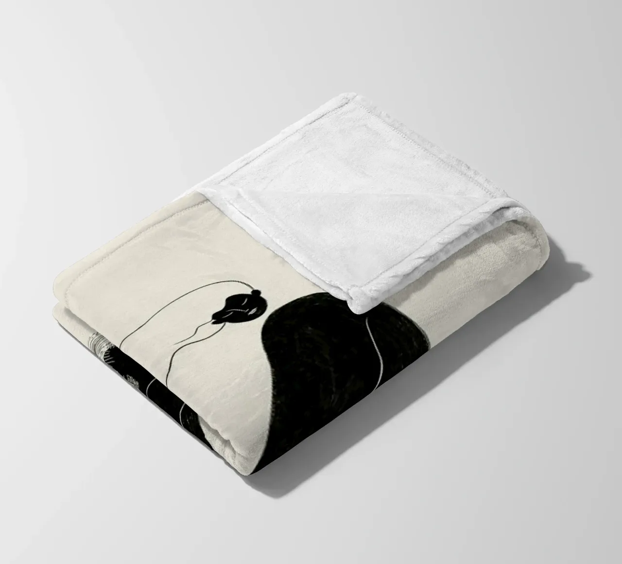 At One with Nature II coperta in pile da Graphite