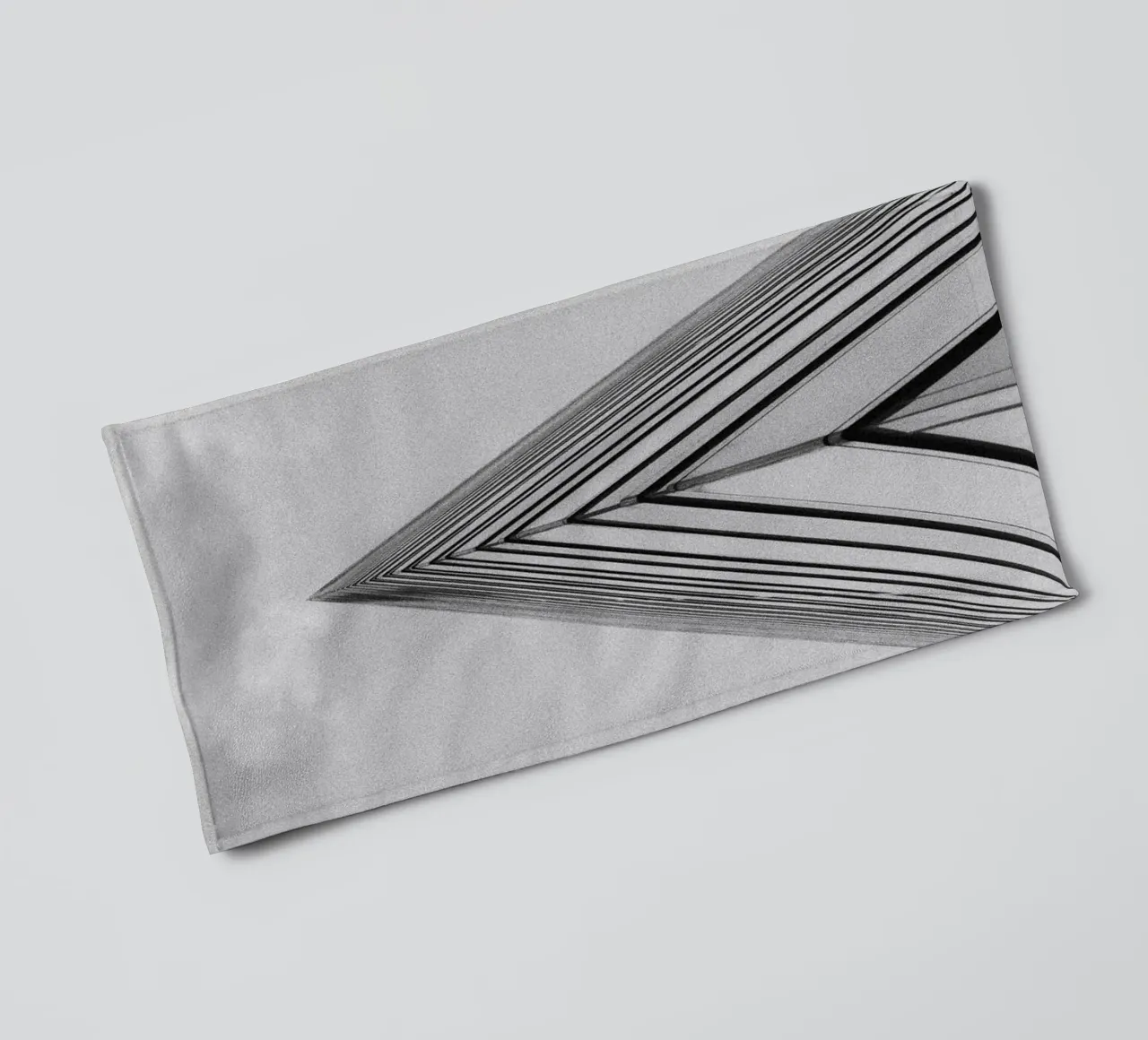 architecture geometric towel by Earthly Visions