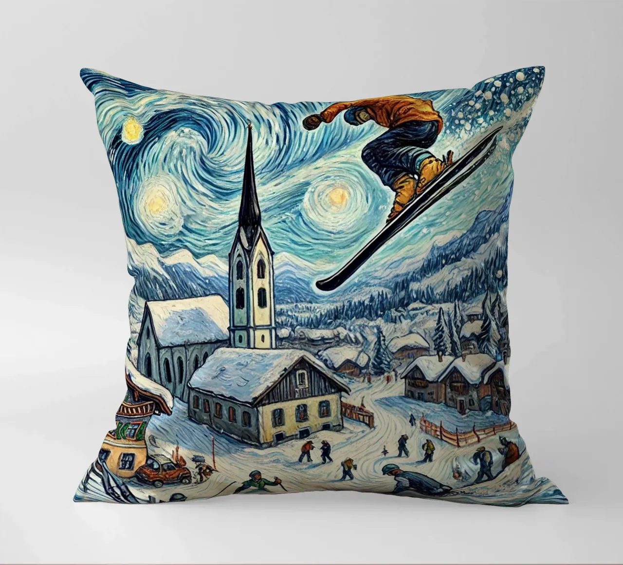 Alpine WM 2025 cuscino da Vintage Van Gogh