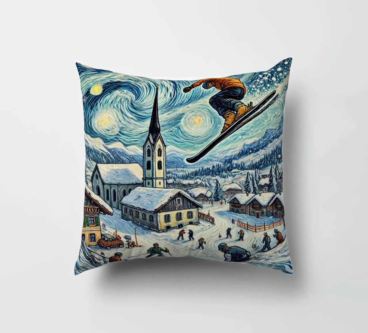 Alpine WM 2025 cuscino da Vintage Van Gogh