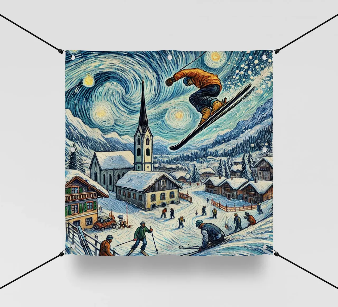 Alpine WM 2025 telo in pvc da Vintage Van Gogh