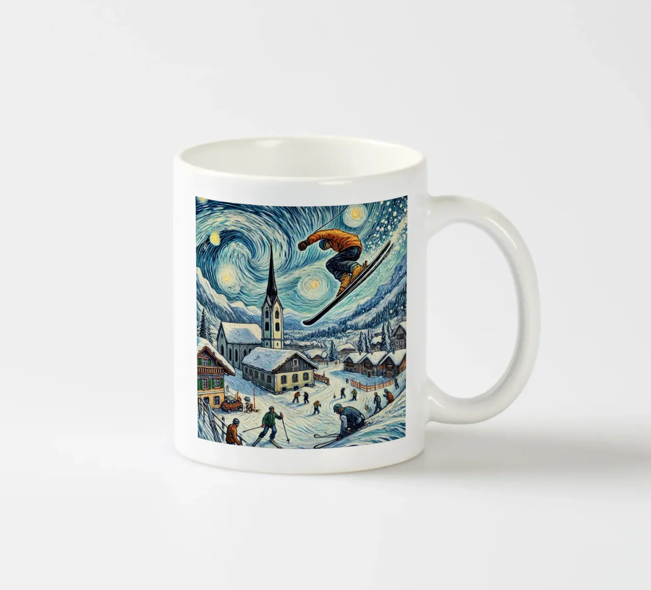 Alpine WM 2025 tazza in ceramica da Vintage Van Gogh